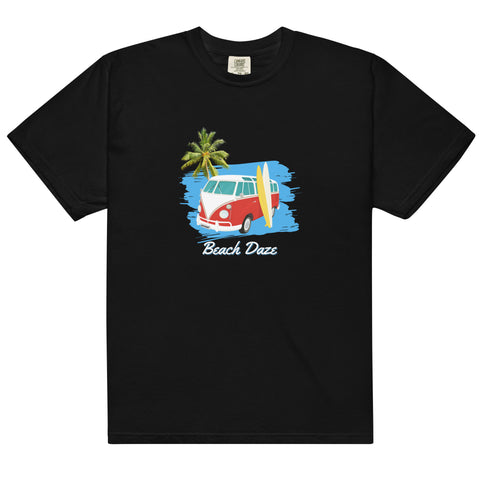 Beach Daze Men’s garment-dyed heavyweight t-shirt (dark)