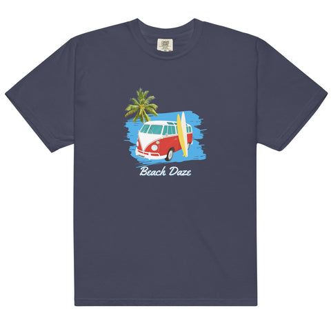 Beach Daze Men’s garment-dyed heavyweight t-shirt (dark)