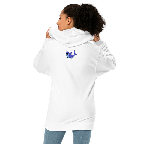 "The Shark Who Loves You Back" Unisex midweight hoodie