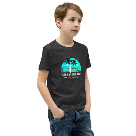 Young Man's Short Sleeve T-Shirt (Retro Surfing)