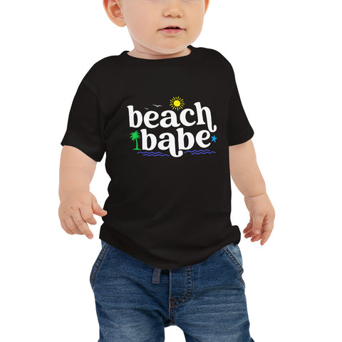Baby "Beach Babe 2" Sleeve Tee