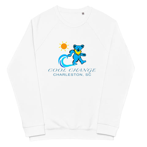 Cool Change Unisex Organic Raglan Sweatshirt