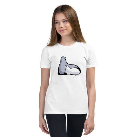 Young Women's Short Sleeve T-Shirt (Seals)