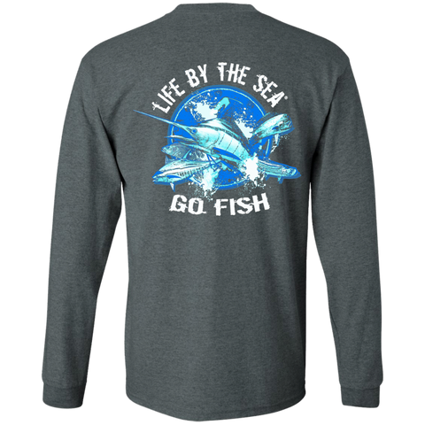 Go Fish Long Sleeve T-Shirt (Dark)